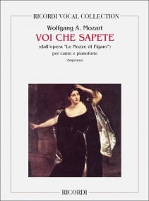 Mozart: Voi Che Sapete for Soprano published by Ricordi